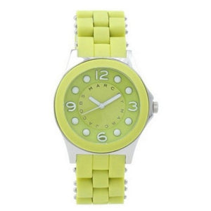 Buy Shop Marc Jacobs Dress Green Dial Green Silicone Strap Watch for Women - MBM2513 USA Online
