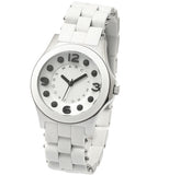 Buy Shop Marc Jacobs Pelly White Dial White Silicone Strap Watch for Women - MBM2503 USA Online
