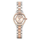 Buy Shop Marc Jacobs Tether Transparent White Dial Two Tone Steel Strap Watch for Women - MBM3418 USA Online
