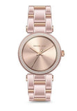 Buy Shop Michael Kors Delray Rose Gold Dial Rose Gold Steel Strap Watch for Women - MK4322 USA Online