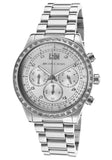 Buy Shop Michael Kors Brinkley Diamonds Silver Dial Silver Steel Strap Watch for Women - MK6186 USA Online