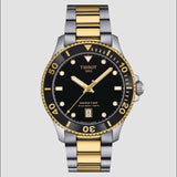Buy Shop Tissot Seastar 1000 Black Dial Two Tone Steel Strap Watch For Men - T120.410.22.051.00 USA Online