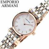 Buy Shop Emporio Armani Gianni Mother of Pearl Dial Two Tone Steel Strap Watch For Women - AR1764 USA Online