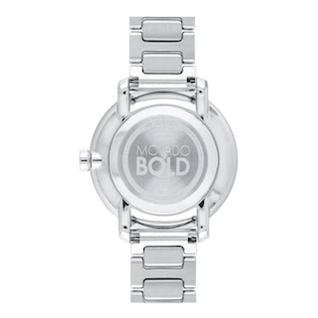 Buy Shop Movado Bold Crystal Pave Silver Dial Silver Steel Strap Watch for Women - 3600254 USA Online