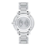 Buy Shop Movado Bold Crystal Pave Silver Dial Silver Steel Strap Watch for Women - 3600254 USA Online