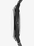 Buy Shop Michael Kors Slim Runway Black Dial Black Steel Strap Watch for Women - MK3589 USA Online
