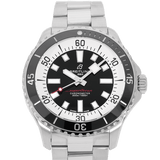 Buy Shop Breitling Superocean Automatic 44mm Black Dial Silver Steel Strap Watch for for Men - A17376211B1A1 USA Online