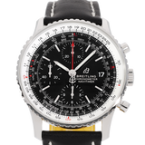 Buy Shop Breitling Navitimer 1 Chronograph 41mm Automatic Black Dial Black Leather Strap Mens Watch - A13324121B1P1 USA Online