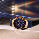 Buy Shop Salvatore Ferragamo Sapphire Blue Dial Blue Rubber Strap Watch for Men - SFHP00220 USA Online