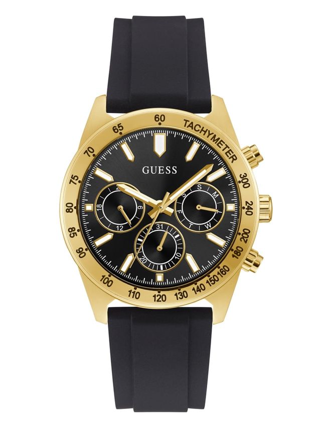 Buy Shop Guess Sport Multifunctional Black Dial Black Rubber Strap Watch for Men - GW0332G2 USA Online