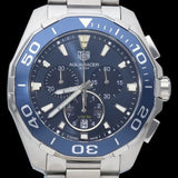 Buy Shop Tag Heuer Aquaracer Blue Dial Watch for Men - CAY111B.BA0927 USA Online