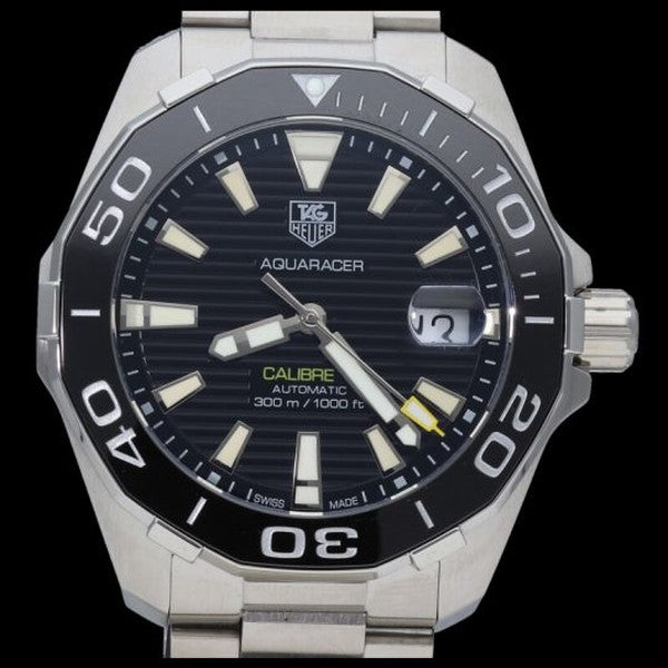 Buy Shop Tag Heuer Aquaracer Black Dial Watch for Men - WAY211A.BA0928 USA Online