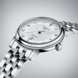Buy Shop Tissot Le Locle Automatic Lady Silver Dial Silver Steel Strap Watch For Women - T006.207.11.036.00 USA Online