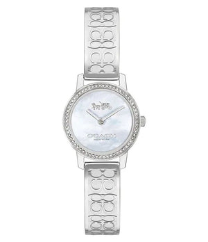 Buy Shop Coach Madison White Dial Silver Steel Strap Watch for Women - 14502201 USA Online