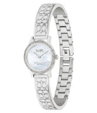 Buy Shop Coach Delancey Mother of Pearl Dial Silver Steel Strap Watch for Women - 14502477 USA Online