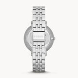 Buy Shop Fossil Jacqueline White Dial Silver Steel Strap Watch for Women - ES3920 USA Online