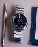 Buy Shop Seiko 5 Sports SKX Series Regatta Timer Retro Blue Dial Silver Steel Strap Watch For Men - SRPK13K1 USA Online