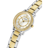 Buy Shop Fossil Virginia Silver Dial Two Tone Steel Strap Watch for Women - ES3503 USA Online