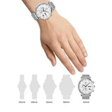 Buy Shop Hugo Boss Skymaster White Dial Silver Mesh Bracelet Watch for Men - 1513933 USA Online