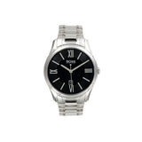 Buy Shop Hugo Boss Governer Black Dial Silver Steel Strap Watch for Men - 1513488 USA Online