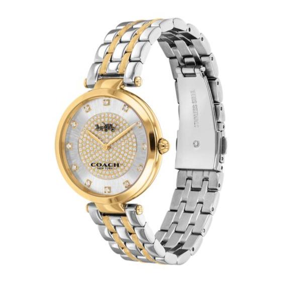 Buy Shop Coach Park Silver Dial Two Tone Steel Strap Watch for Women - 14503645 USA Online