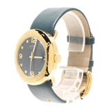 Buy Shop Marc Jacobs Blade Blue Dial Blue Leather Strap Watch for Women - MBM1224 USA Online