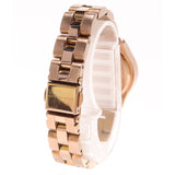 Buy Shop Marc Jacobs Blade White Dial Rose Gold Steel Strap Watch for Women - MBM3076 USA Online