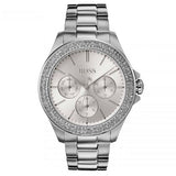 Hugo Boss Premiere Silver Dial Silver Steel Strap Watch for Women - 1502442