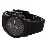 Buy Shop Hugo Boss Modern Black Dial Black Rubber Strap Watch for Men - 1512639 USA Online