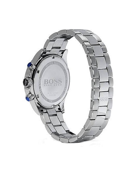 Buy Shop Hugo Boss Ikon Blue Dial Silver Steel Strap Watch for Men - 1512963 USA Online