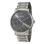 Buy Shop Hugo Boss Oxygen Grey Dial Silver Steel Strap Watch for Men - 1513596 USA Online