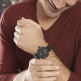 Buy Shop Hugo Boss Oxygen Black Dial Black Mesh Bracelet Watch for Men - 1513636 USA Online