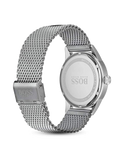 Buy Shop Hugo Boss Legacy Grey Dial Silver Mesh Bracelet Watch for Men - 1513673 USA Online