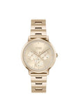 Hugo Boss Prima Gold Dial Gold Steel Strap Watch for Women - 1502571