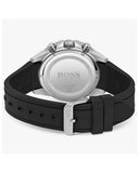 Buy Shop Hugo Boss Admiral Black Dial Black Silicone Strap Watch for Men - 1513912 USA Online