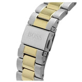 Buy Shop Hugo Boss Admiral Black Dial Two Tone Steel Strap Watch for Men - 1513908 USA Online