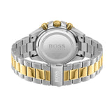 Buy Shop Hugo Boss Admiral Black Dial Two Tone Steel Strap Watch for Men - 1513908 USA Online