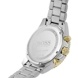 Buy Shop Hugo Boss Admiral Black Dial Two Tone Steel Strap Watch for Men - 1513908 USA Online