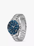 Buy Shop Hugo Boss Admiral Blue Dial Silver Steel Strap Watch for Men - 1513907 USA Online
