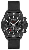 Buy Shop Hugo Boss Admiral Chronograph Black Dial Black Nylon Strap Watch for Men - 1513918 USA Online