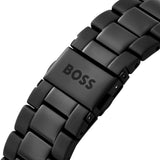 Buy Shop Hugo Boss Admiral Chronograph Black Dial Black Steel Strap Watch for Men - 1514258 USA Online