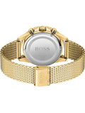 Buy Shop Hugo Boss Admiral Chronograph Black Dial Gold Mesh Bracelet Watch for Men - 1513906 USA Online