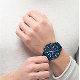 Buy Shop Hugo Boss Admiral Chronograph Blue Dial Blue Nylon Strap Watch for Men - 1513919 USA Online