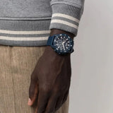 Buy Shop Hugo Boss Admiral Chronograph Blue Dial Blue Nylon Strap Watch for Men - 1513919 USA Online
