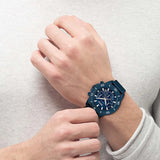 Buy Shop Hugo Boss Admiral Chronograph Blue Dial Blue Nylon Strap Watch for Men - 1513919 USA Online