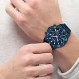 Buy Shop Hugo Boss Admiral Chronograph Blue Dial Blue Nylon Strap Watch for Men - 1513919 USA Online