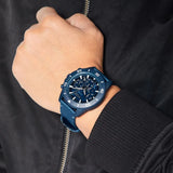 Buy Shop Hugo Boss Admiral Chronograph Blue Dial Blue Nylon Strap Watch for Men - 1513919 USA Online