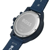 Buy Shop Hugo Boss Admiral Chronograph Blue Dial Blue Nylon Strap Watch for Men - 1513919 USA Online