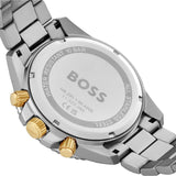 Buy Shop Hugo Boss Admiral Chronograph Blue Dial Two Tone Steel Strap Watch for Men - 1514257 USA Online