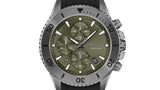 Buy Shop Hugo Boss Admiral Green Dial Black Silicon Rubber Strap Watch for Men - 1513967 USA Online